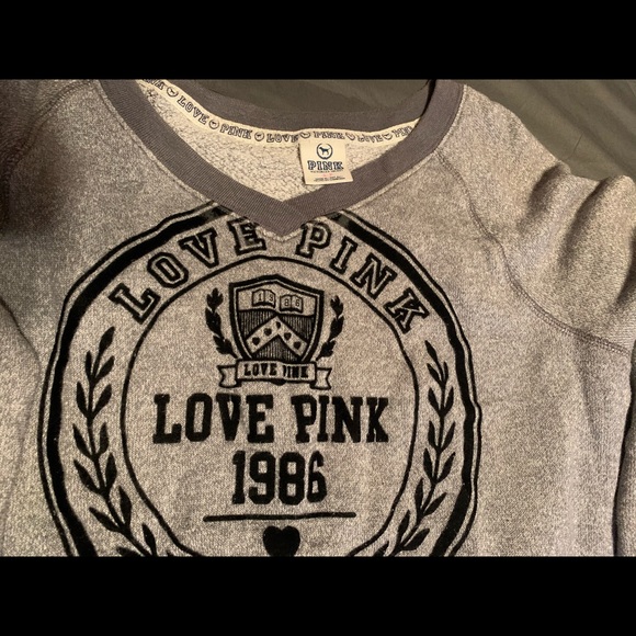 Pink Sweatshirt Size Small - Picture 2 of 3